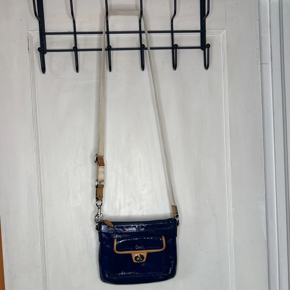 Coach Navy Blue Crossbody Bag